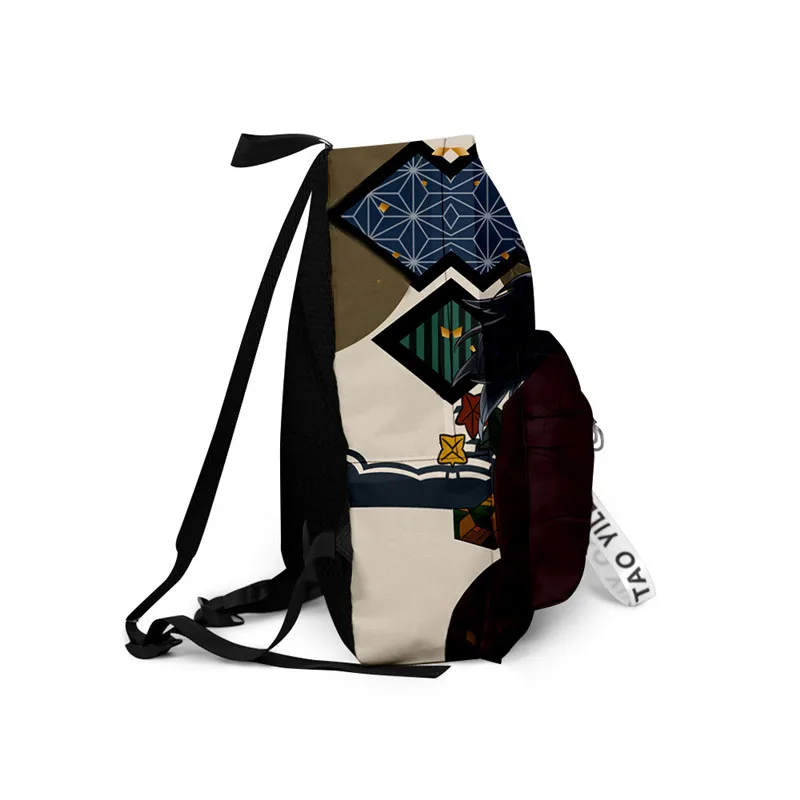 best halloween costumes Backpack Demon Slayer: Kimetsu no Yaiba Canvas Bag Tomioka Giyuu School Bags Girls Travel bag Mochila Feminina Notebook Bags Boy anime maid outfit