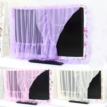 

Multi-size TV Covers Fashion lace dust-proof cover fashion Electrical appliances decoration TV Dust cover E0945