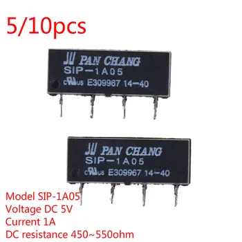 

5pcs Or 10pcs 5V Relay 5PCS SIP-1A05 Reed Switch Relay For PAN CHANG Relay 4PIN