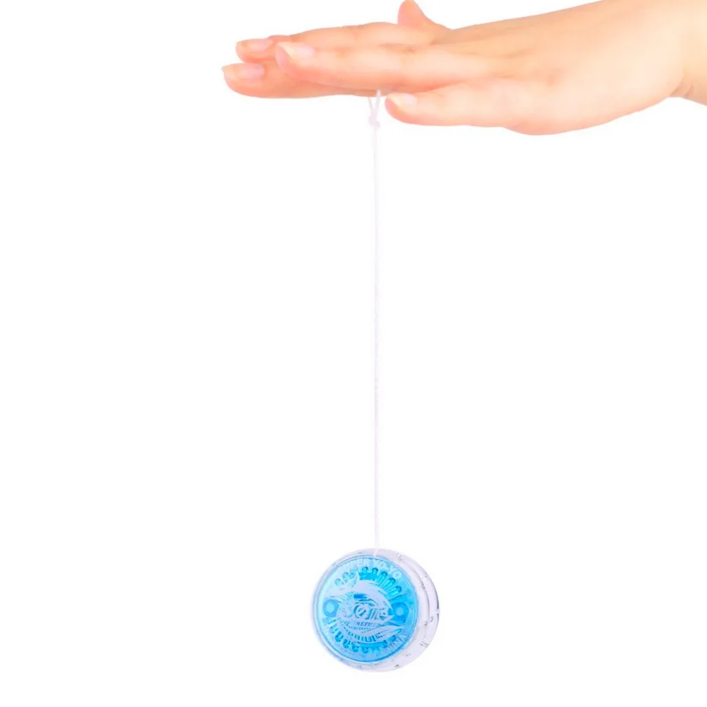 Быстро раскупаемый 1 шт. красочные волшебные игрушки йойо для детей Пластик легко носить с собой игрушка Йо-Йо вечерние мальчик классический смешной yoyo мяч надувные игрушки подарок
