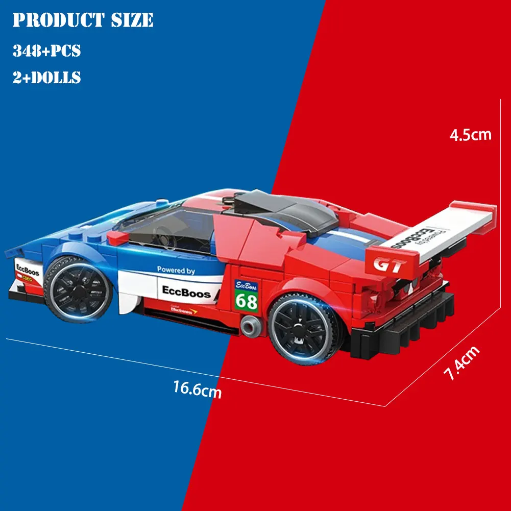 Новинка 2020 года 368 шт. Детский конструктор Lamborghini машина BZDA скоростной автомобиль