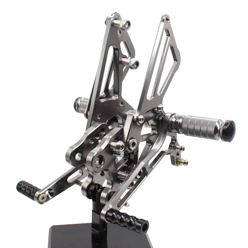 Для KAWASAKI ZX-14R/ABS 2012- CNC алюминиевый сплав мотоцикл подножка для ног Педаль peg Rearset задний Набор