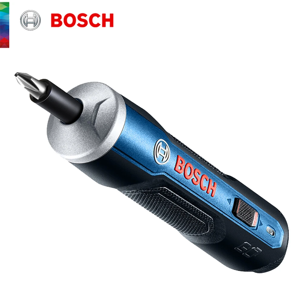 Hand Tools Blue Bosch Electric Screwdriver with 33 drills Autoday 3.6V Smart 6 Modes Adjustable