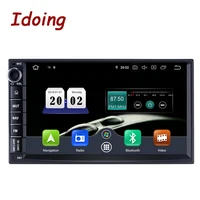 Idoing-Radio con GPS para coche, reproductor Multimedia con Android 7, 2 din, PX5, 4 GB + 64 GB, 8 núcleos, pantalla IPS, Bluetooth, 2 din