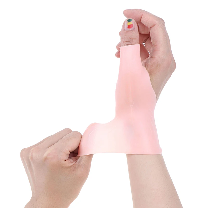 Silicone Gel Wrist Thumb Support Braces for Right & Left Hand Relief Pain for Carpal Tunnel Rheumatism Tendonitis Yoga 1Pair wrist brace wrist guard wrist support wrist support band