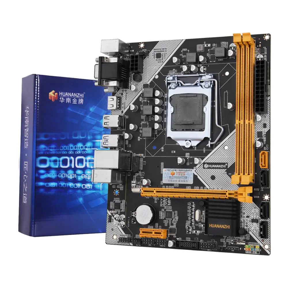 B75 материнская плата LGA 1155 для intel original Chipest DDR3 Memory SATA3.0 I3 I5 I7 Xeon Series настольный