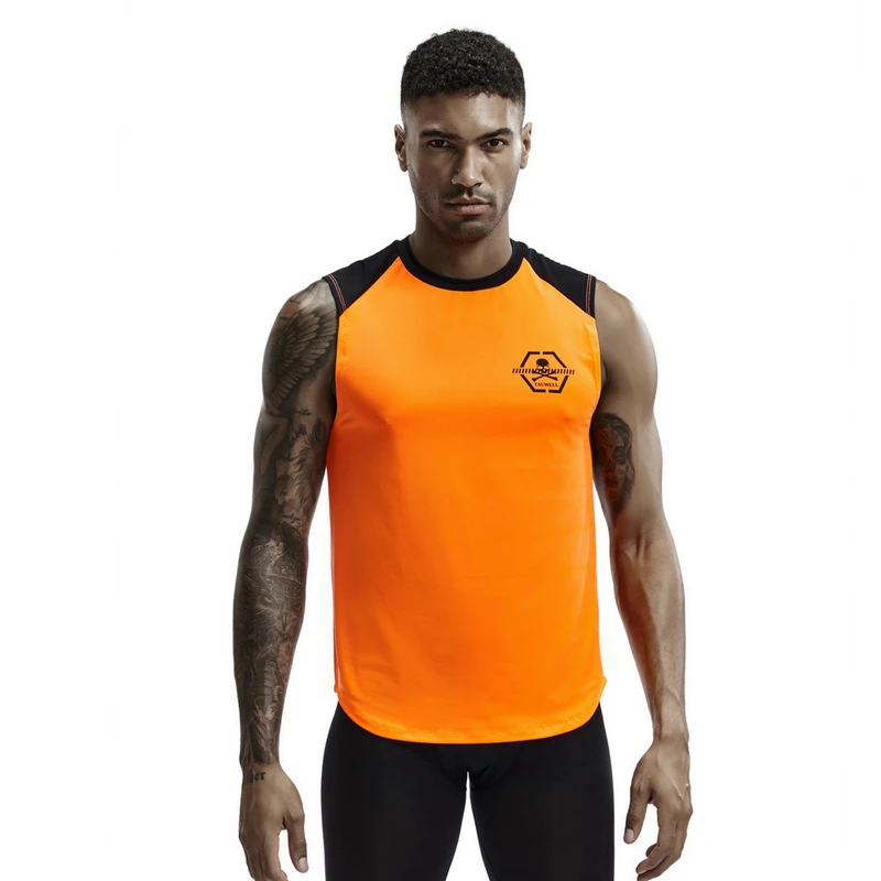 TAUWELL брендовый мужской жилет модный жилет silid Повседневная Базовая рубашка дышащий жилет Быстросохнущий мужской модный топ на бретелях