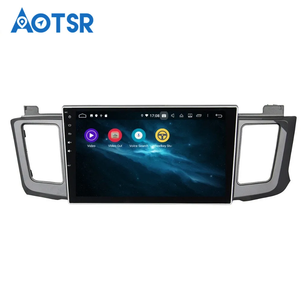 Clearance 9" Android 9.0 4GB 64G Octa Core multimedia Car Radio Player for Toyota RAV4 2013-2018 2 Din Auto DSP IPS tape recorder headunit 1