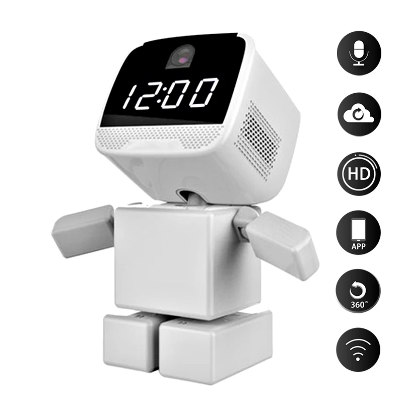 Робот 1080P ip камера CCTV Wifi беспроводной мониторинг Ptz Мониторинг безопасности умный