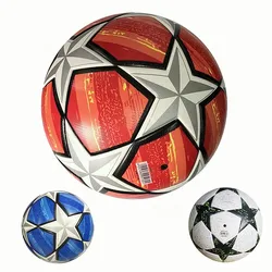 PU Slip Non Practice Ball Training Size 5 PU Classic Outdoor Adults Football Soccer-Balls Football Pentagram Teenagers 400g Non