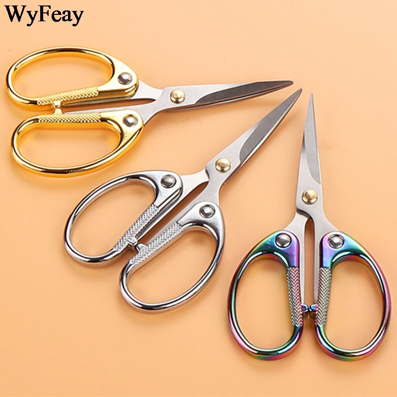 HALO FORGE Tijeras De Bordado De 4.75 Pulgadas: Cabeza Redonda Seguridad Pequeñas Tijeras De Mano, Sharp Hoja De Acero Inoxidable Tijeras De Costura, Tijeras De Tela Para Cortar Tela, Ropa, Textiles