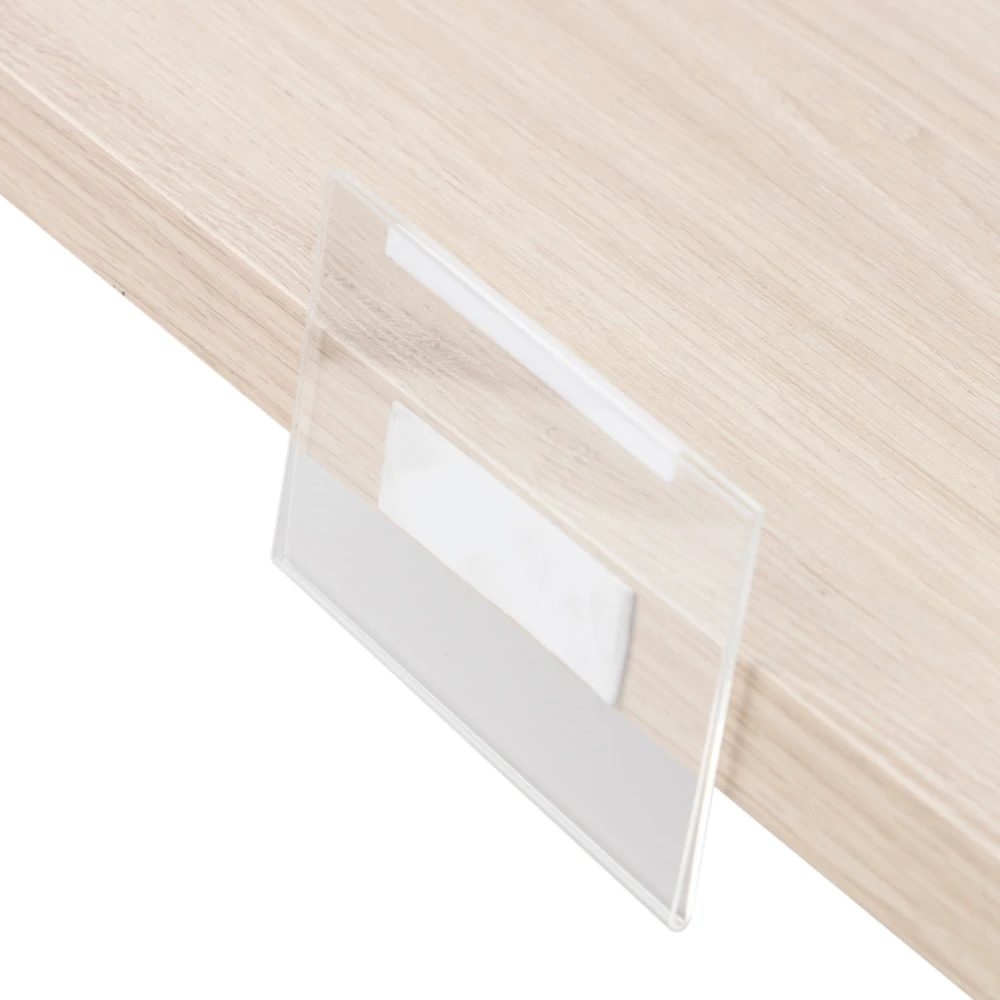 Acrylic Sign Holder Poster u Frame Clear Plastic Plexi Window Door Wall Display Sleeve clear acrylic wall sign holder picture u frame adhesive tape not included