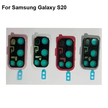 

For Samsung Galaxy S20 Rear Back Camera Glass Lens +Camera Cover Circle Housing Parts test good For Samsung Galaxy S 20