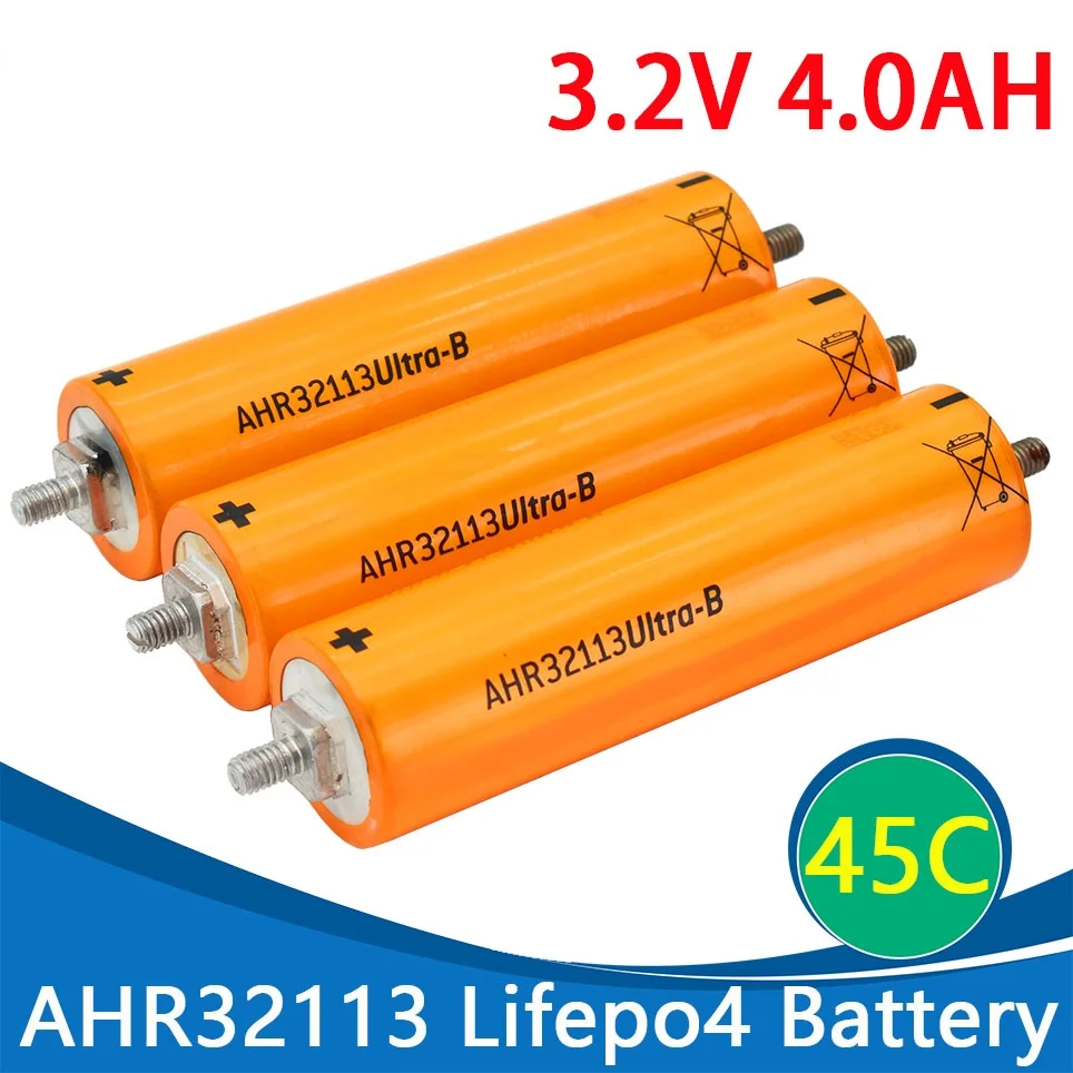 Батарея Lifepo4 аккумуляторная литиевая fer et фосфат 3 2 В 4 0 Ач 45c для A123 ahr3113 новый