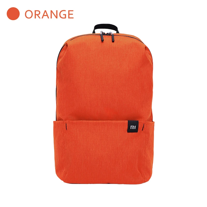 Официальный рюкзак Xiaomi 10L, водонепроницаемая сумка, 10 цветов, для спорта и отдыха, маленький размер, нагрудная сумка, унисекс, для мужчин, женщин и детей - Цвет: Orange
