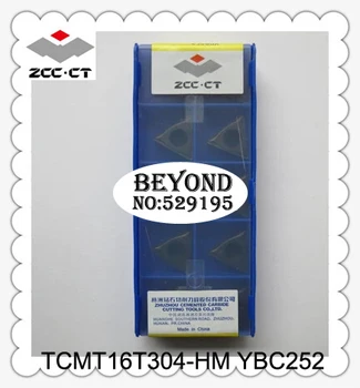 

Original ZCC TCMT16T304-HM YBC252 TCMT 16T304 porta cuchillas torno Carbide Inserts Lathe Cutter Tools Turning Tool CNC