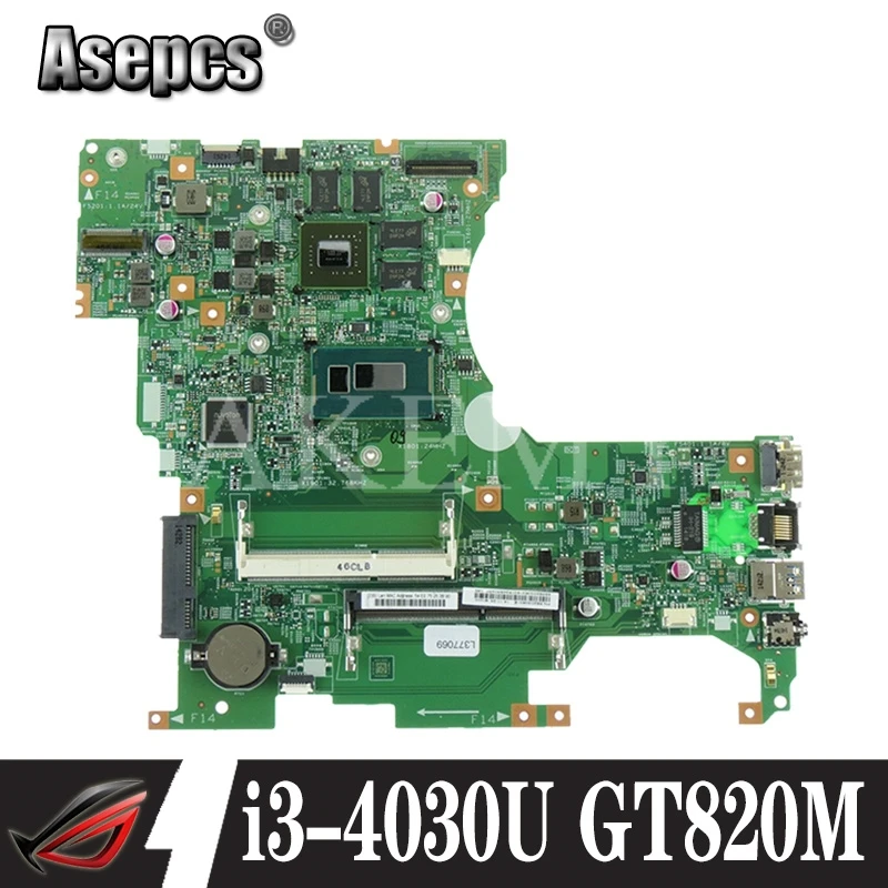 Материнская плата для ноутбука DELL Latitude E6430 материнская CN-0465VM 0465VM LA-7782P SLJ8A N13M-NS1-A1 |