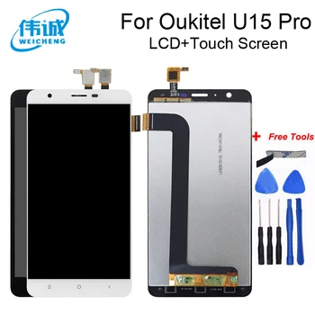 

WEICHENG For Oukitel U15 Pro LCD Display+Touch Screen LCD Digitizer Glass Panel Replacement For Oukitel U15 Pro+Free Tools