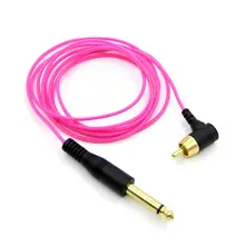 Новинка! Высокое качество силиконовые татуировки RCA шнур 1,8 м RCA Интерфейс линия для татуировки Электропитание для тату аксессуары