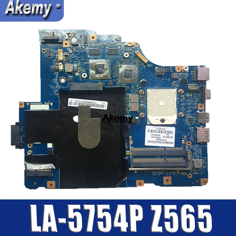 

LA-5754P Laptop motherboard para Lenovo IdeaPad Z565 G565 mainboard original com placa de Video