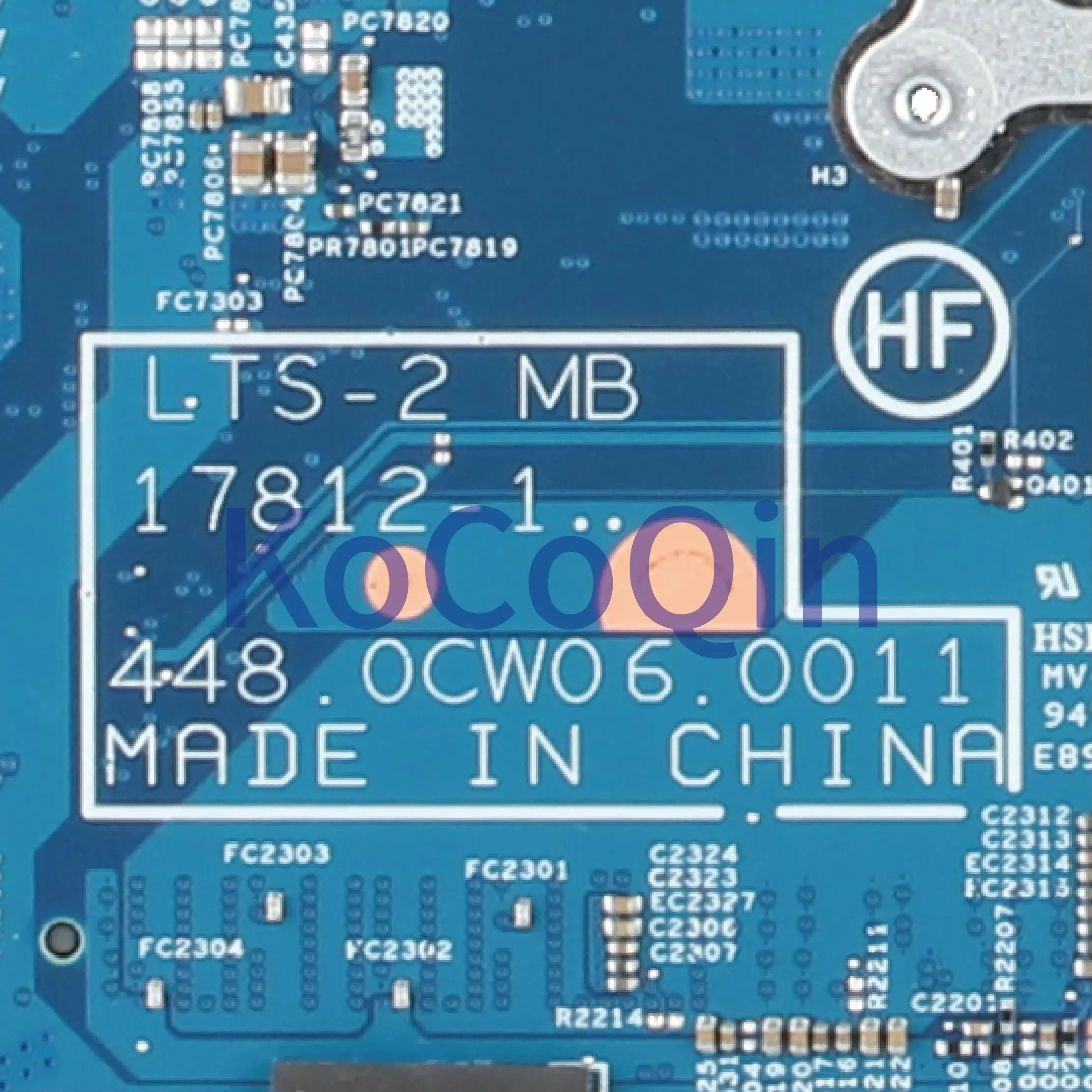 lower price  KoCoQin Laptop motherboard For LENOVO Thinkpad T580 Core SR3LA I5-8250U Mainboard 01YR240 17812-1 4