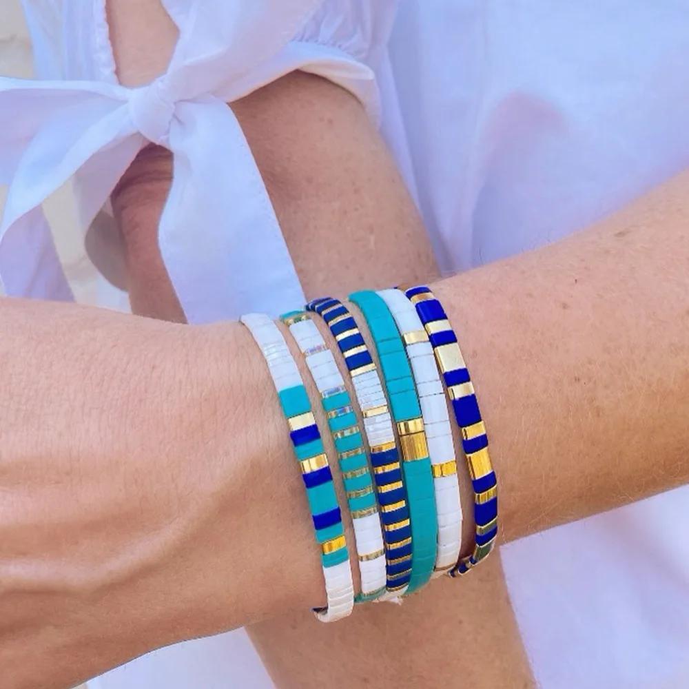 Go2boho Tila Bracelets For Women Miyuki Pulseras Jewelry Fashion 2021 Bohemian Jewellery