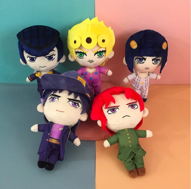 Плюшевая игрушка JoJos невероятные приключения милые мягкие куклы 20 см подарок