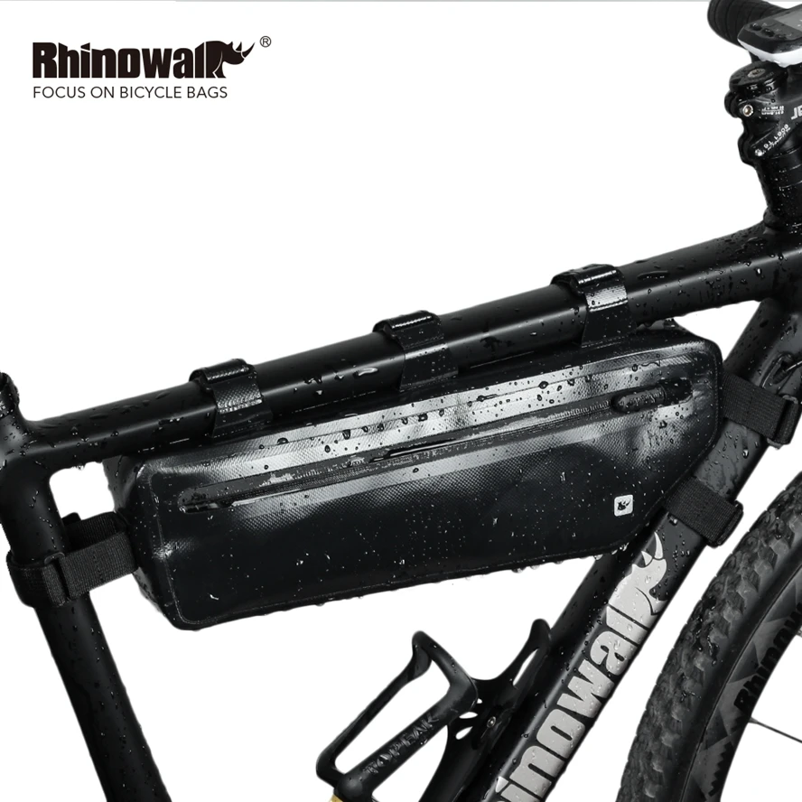 Waterproof Triangle Bicycle Bike Front Tube Frame Bag Saddle Phone Holder Case 