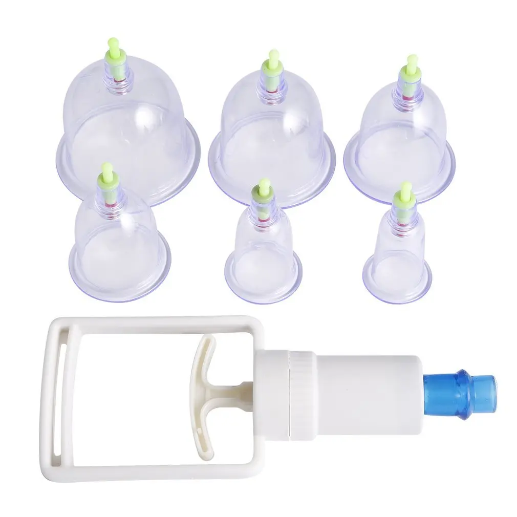 

24/12/6 Cups Medical Vacuum Cans Body Cupping Cups Cellulite Suction Cup Therapy Back Massage Relax Anti-cellulite Massager