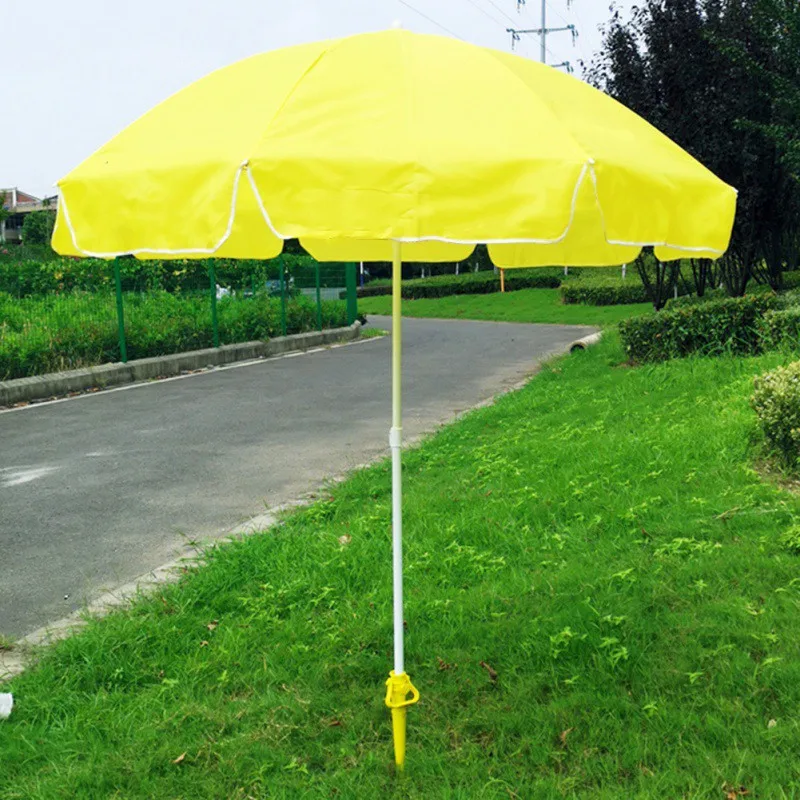Пляжный зонтик ветрозащитный фиксированный наземный гвоздь наружные Садовые принадлежности тенты аксессуары(случайный цвет
