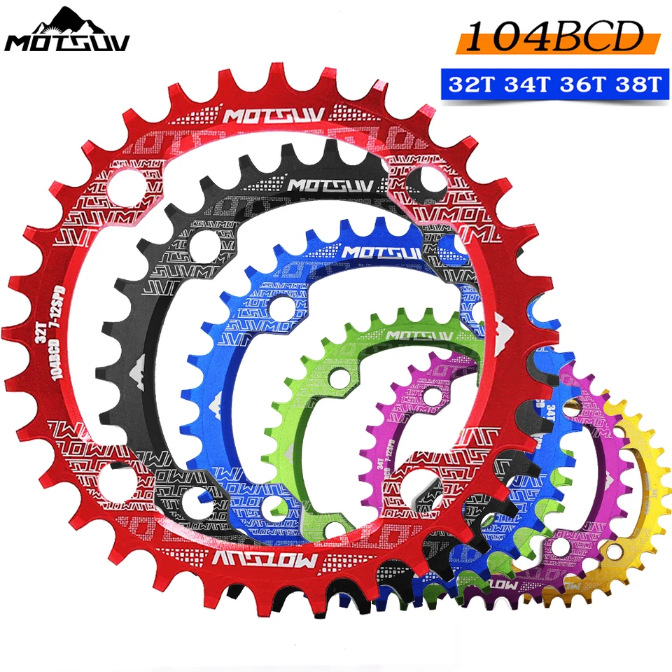 MOTSUV Round Narrow Wide Chainring MTB Mountain bike bicycle