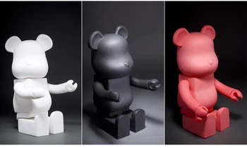 

21inch 52cm 700% Bearbrick Be@rbrick DIY Fashion Toy PVC Action Figure Collectible Model Toy Decoration christmas gifts favors