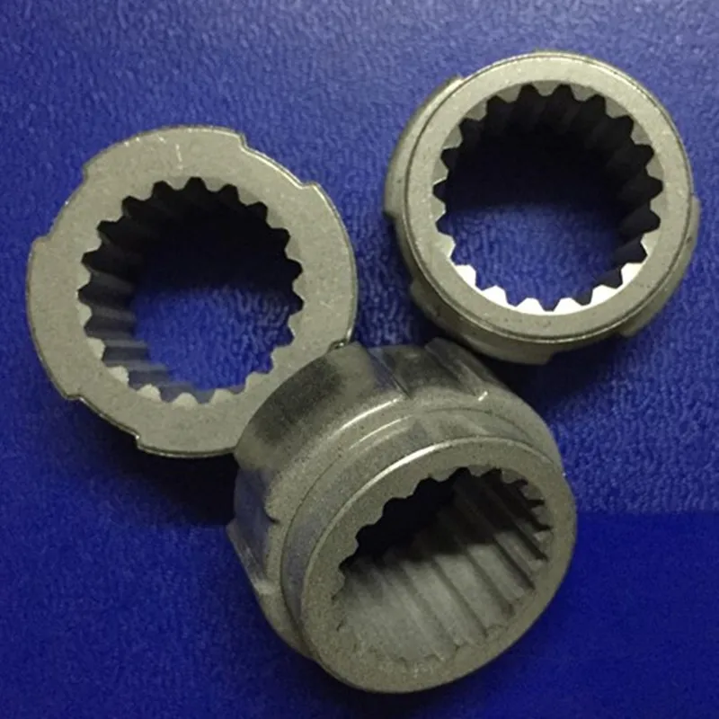 5pcs/lot High Accuracy Splined Sleeve 1 Modulus 19 Teeth Inner Bore 18mm for Motor Transfer Mechanical Torque