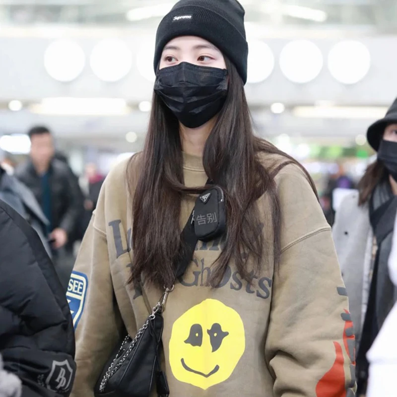 

Kanye West KIDS SEE GHOSTS Hoodies Men Women 1:1 Casual high quality Ghost Patch CPFM Streetwear Hip Hop Kanye West Sweatshirts