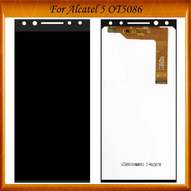 

5.7" For Alcatel 5 5086 5086Y 5086D 5086A OT5086 OT5086Y OT5086D LCD Display+Touch Screen Digitizer Tested OK Assembly