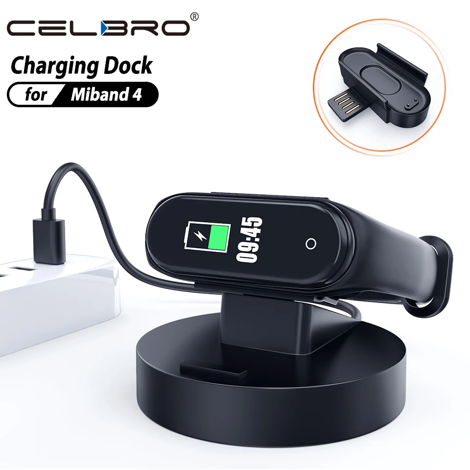 Portable Usb Charger Cable For Xiaomi Mi Band 4 Charging Wire Smart Wristband Accessories Wrist Band Bracelet Charger Adapter