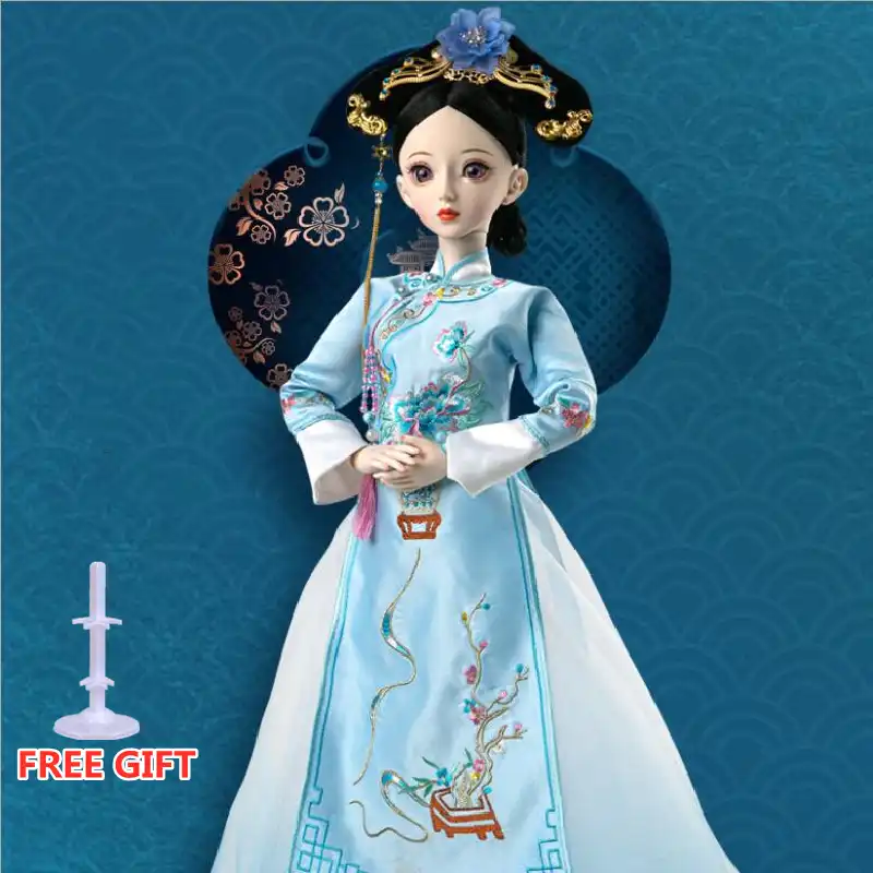 60センチメートル26可動関節を中国風1 3 Bjd人形フル衣装かつら靴メイク人形コレクションおもちゃ Bjd Dolls Aliexpress