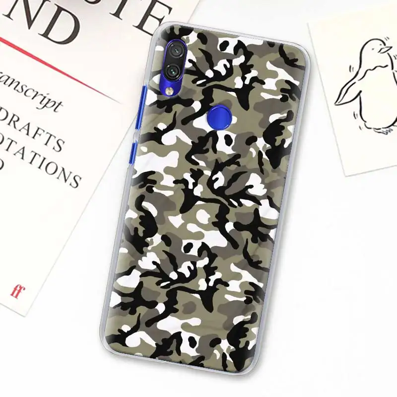 Камуфляжные военные армейские телефонные чехлы для Redmi 7 7A 8A K20 Pro 6 6A 5 Plus Redmi Note 5 6 7 8 Pro 8T S2 GO