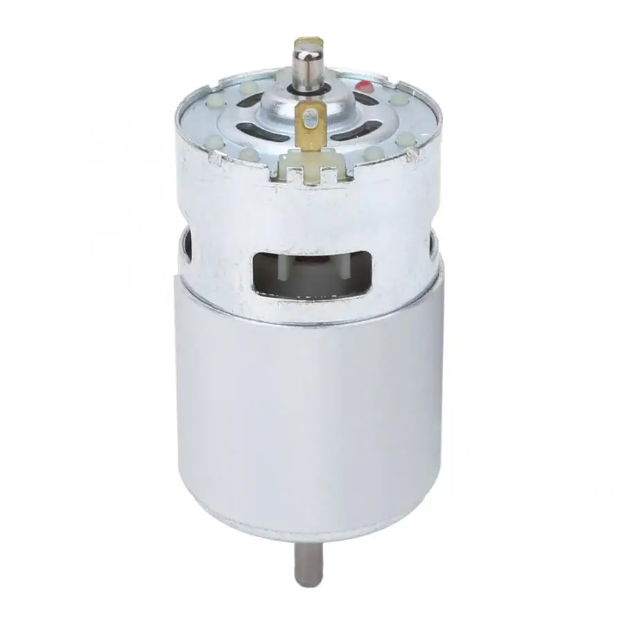 Full Sealed 775 DC Motor 12-24V 8800-20000Rpm High Speed Large Torque Double Ball Bearing Step Efficient Metal Case | Обустройство