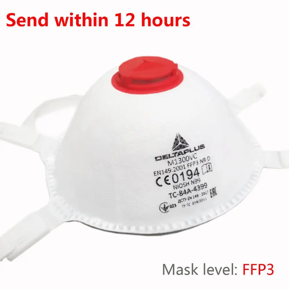 

1 PCS FFP3 mask reusable mask PM2.5 safety mask N99 protection valve filter respirator protection door FFP3 level dust mask