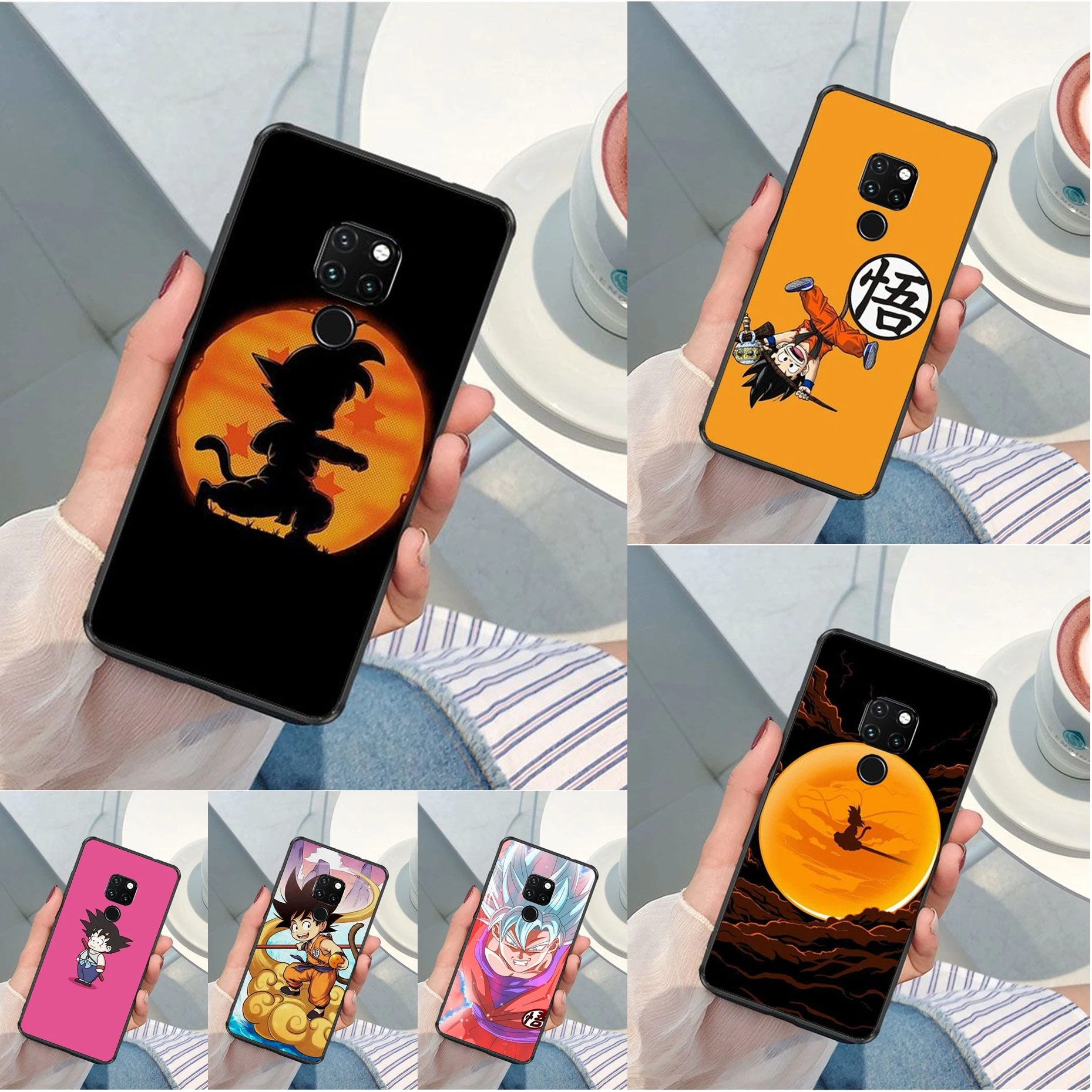 Dragon Ball Pattern TPU Soft Phone Case for Huawei P9 10 lite P20 pro P30 Psmart mate 20 | Мобильные телефоны и