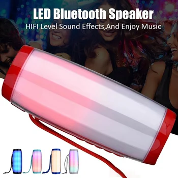 

LED Bluetooth Speaker Stereo Super Bass Wireless Outdoor Waterproof Player GDeals