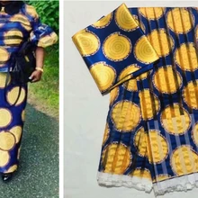 Высокое качество цифровой печатный воск дизайн Африканский атлас Ткань Органза Шелковый узор атласная шелковая ткань для белого цвета вечернее платье