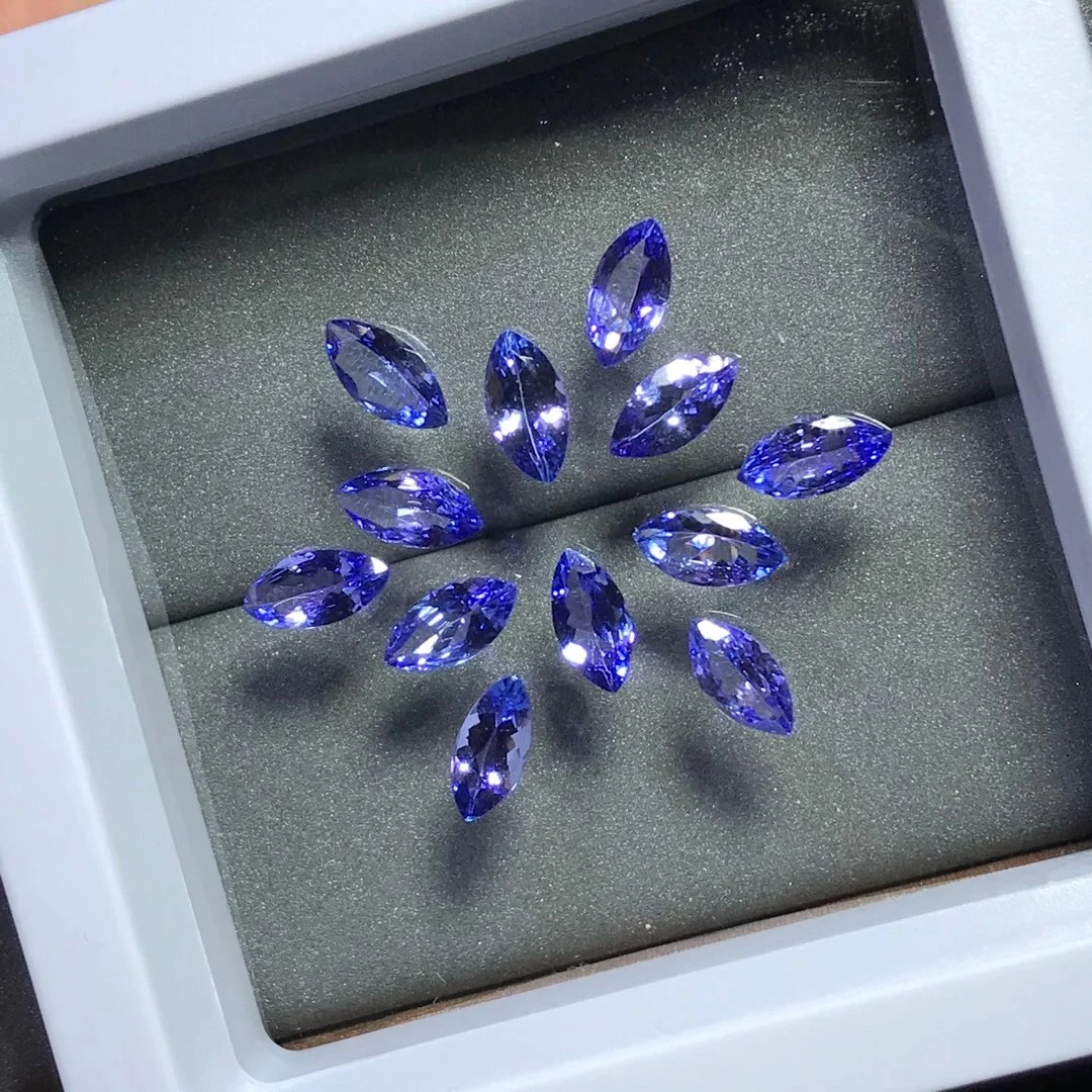 Tanzanite Stone Natural Tanzanite Loose Gemstone Ring Jewelry DIY Tanzania Origin