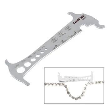 

3 In 1 Portable Bike Chain Tool Wear Indicator Gauge Checker Stretched Tool Bicycle Chain Checker Outdoor Cycling accessories