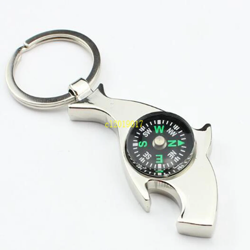 

Металлический компас с акулой открывалка для бутылок