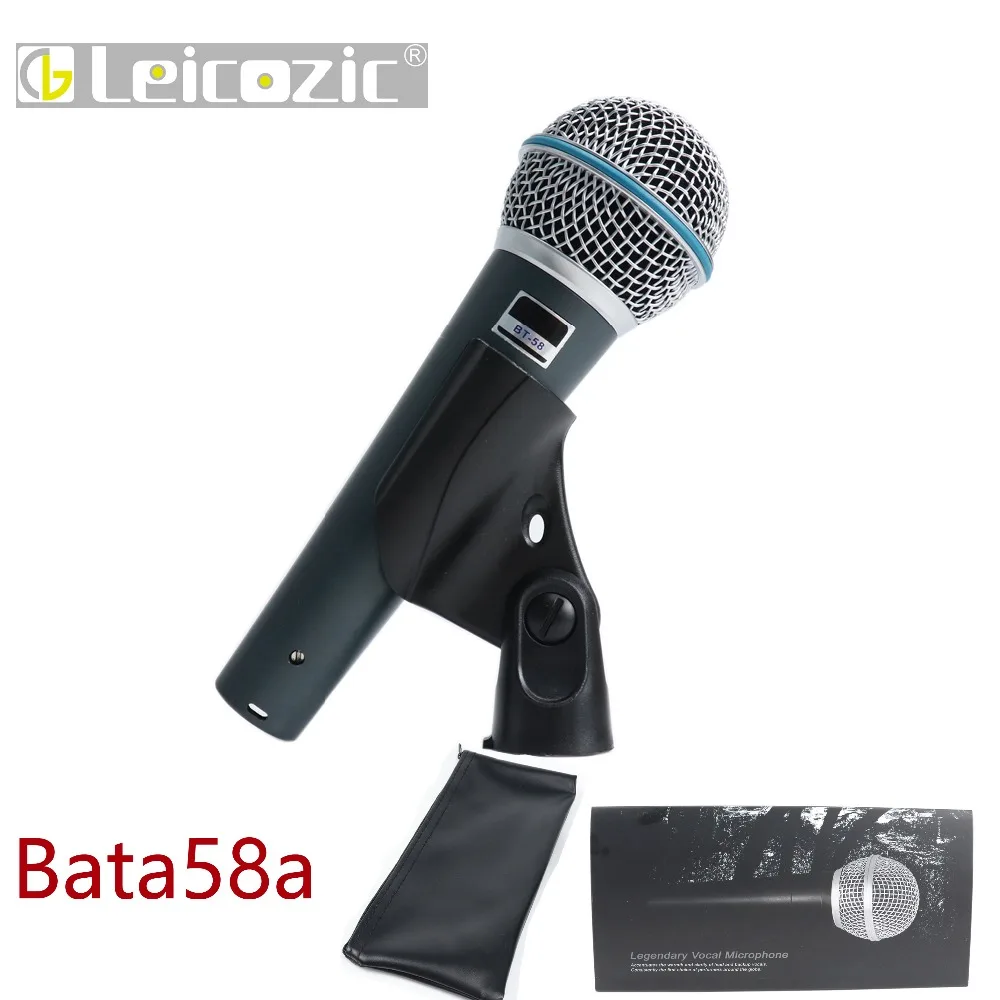 Leicozic Топ Bata58a BT-58a суперкардиоидный динамический микрофон с высоким выходом профессиональный проводной вокальный микрофон