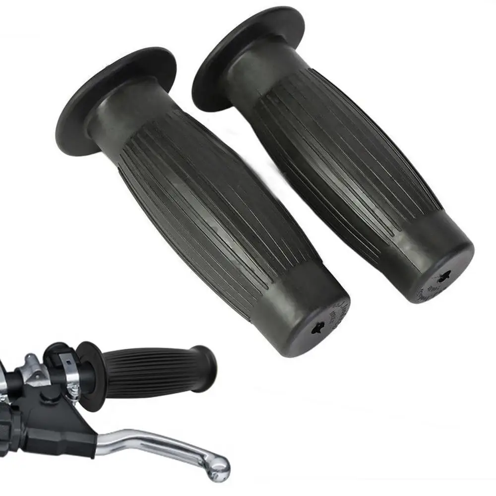 25mm 28mm Vintage Handle Grips Motorcycle Universal Rubber handlebar