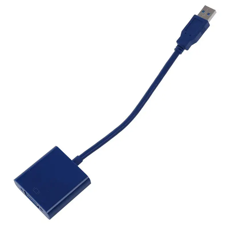 Горячие USB 3,0 к VGA дисплей Внешний видео Графический кабель адаптер для Win 7 8