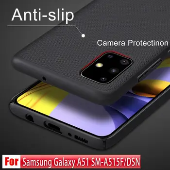 

For Galaxy A51 Case Cover Nillkin Frosted Matte Case hard back cover anti-slip for Galaxy A51 SM-A515F/DSN Case
